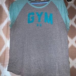 Under armour gym tee